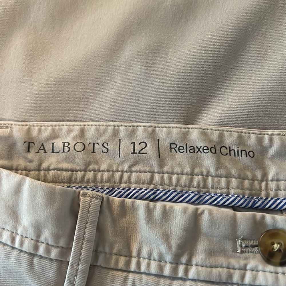 Talbots Relaxed Chinos - Picture 5 of 6